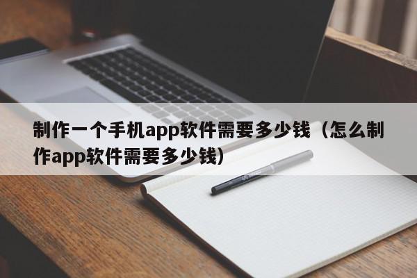 制作一個手機app軟件需要多少錢（怎么制作app軟件需要多少錢）